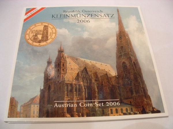 (afbeelding voor) BU set Oostenrijk 2006